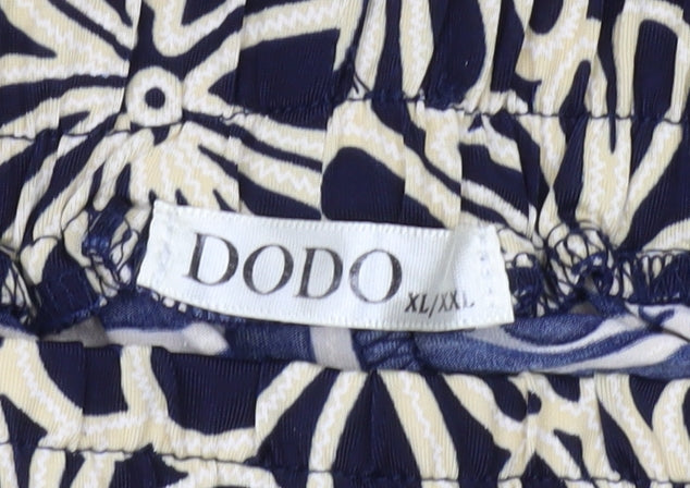 DODO Women's Floral Multicoloured Jogger Trousers XL/XXL
