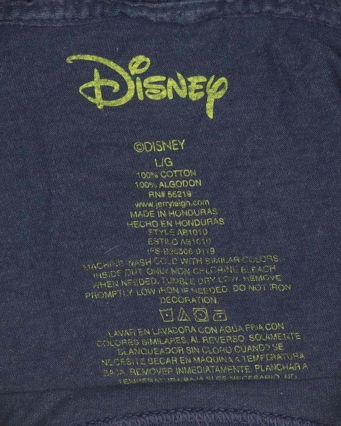 Mens UK Size L Disney Blue  T-Shirt