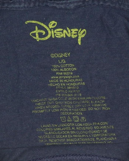 Mens UK Size L Disney Blue  T-Shirt