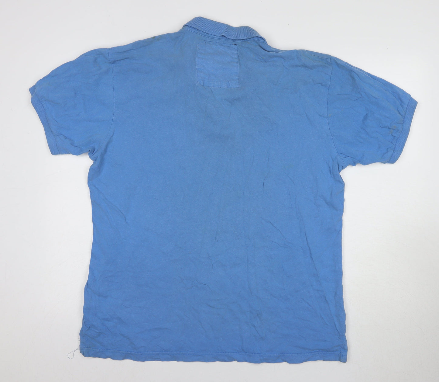 Apex & Woods Men's Blue 2XL California Polo Shirt