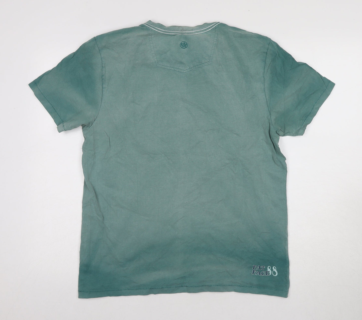 Mens UK Size M FatFace Green  T-Shirt