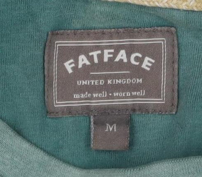 Mens UK Size M FatFace Green  T-Shirt