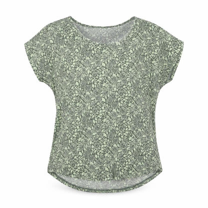 Womens UK Size 8 Lands' End Green  T-Shirt