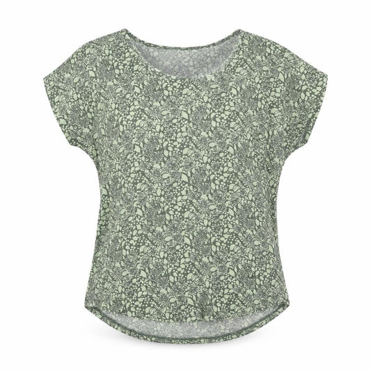 Womens UK Size 8 Lands' End Green  T-Shirt