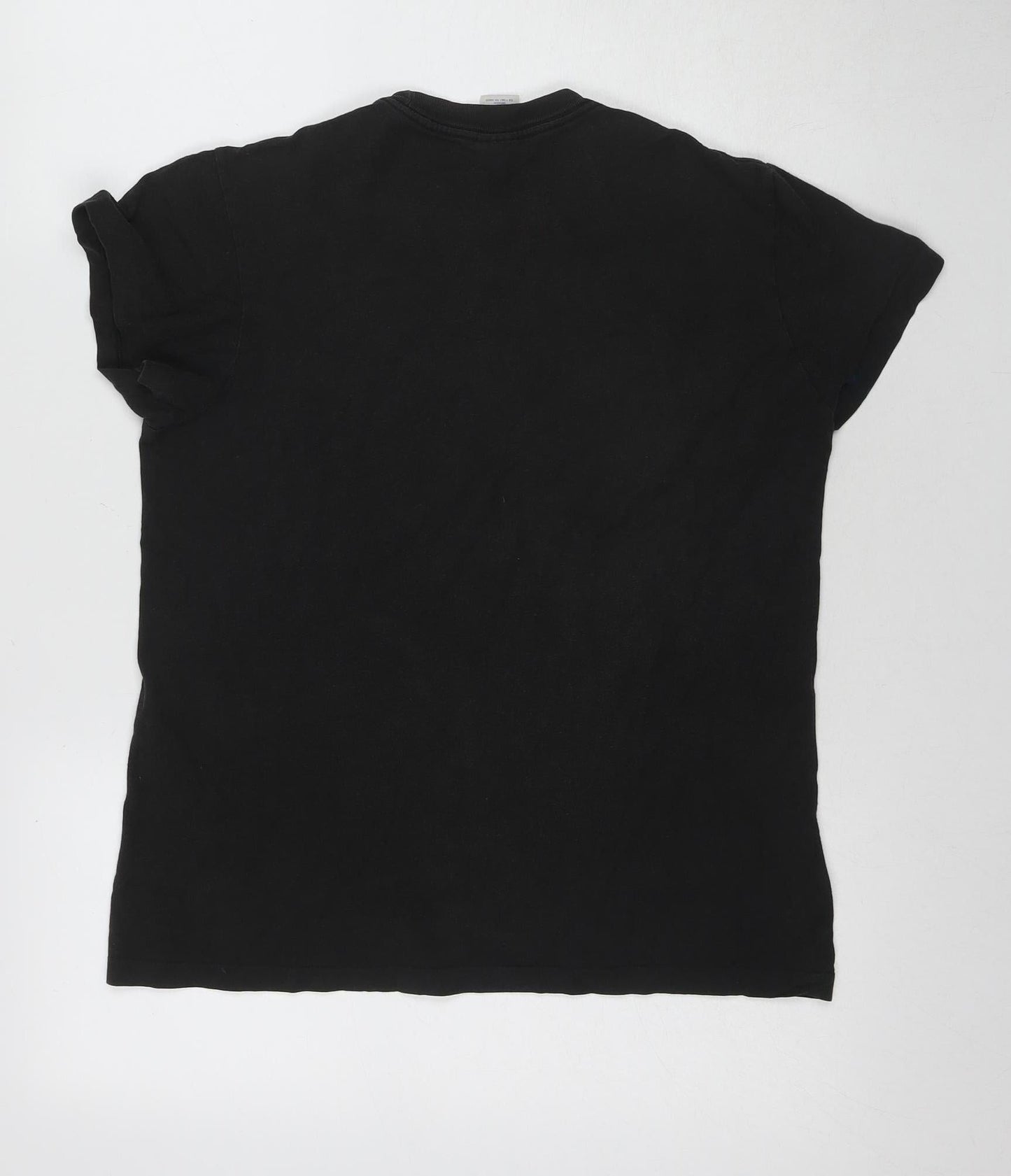 Womens UK Size XS Gap Black Basic T-Shirt