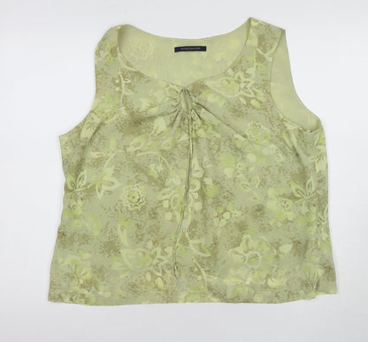 Womens UK Size 16 Windsmoor Green Basic Blouse