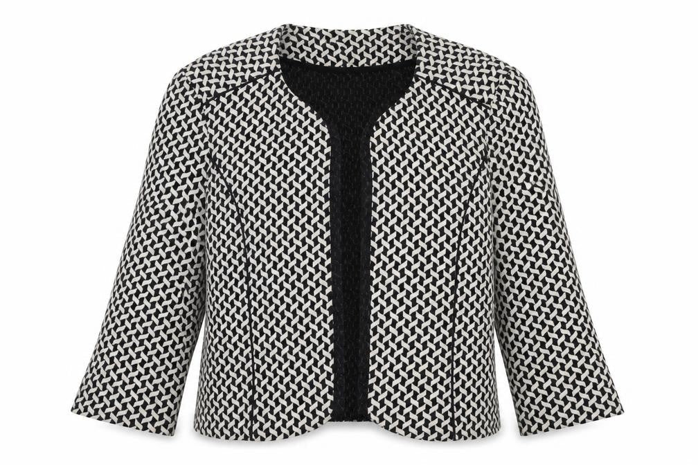 Womens UK Size 12 Phase Eight Black Basic Jacket