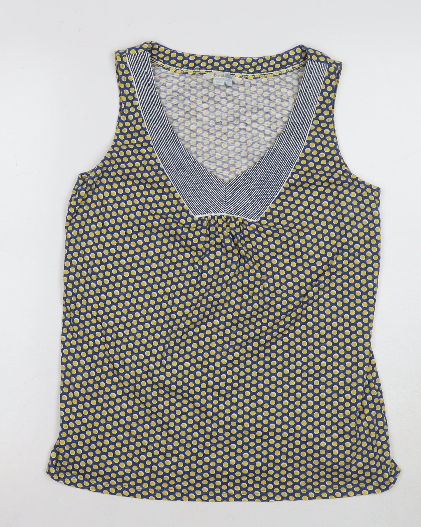 Boden Women's Multicoloured Polka Dot Tank Size 10