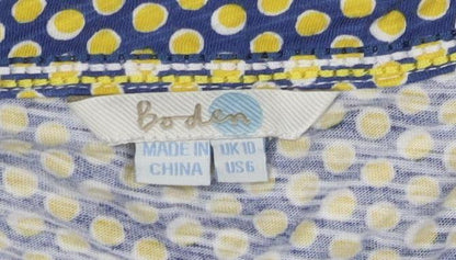 Boden Women's Multicoloured Polka Dot Tank Size 10