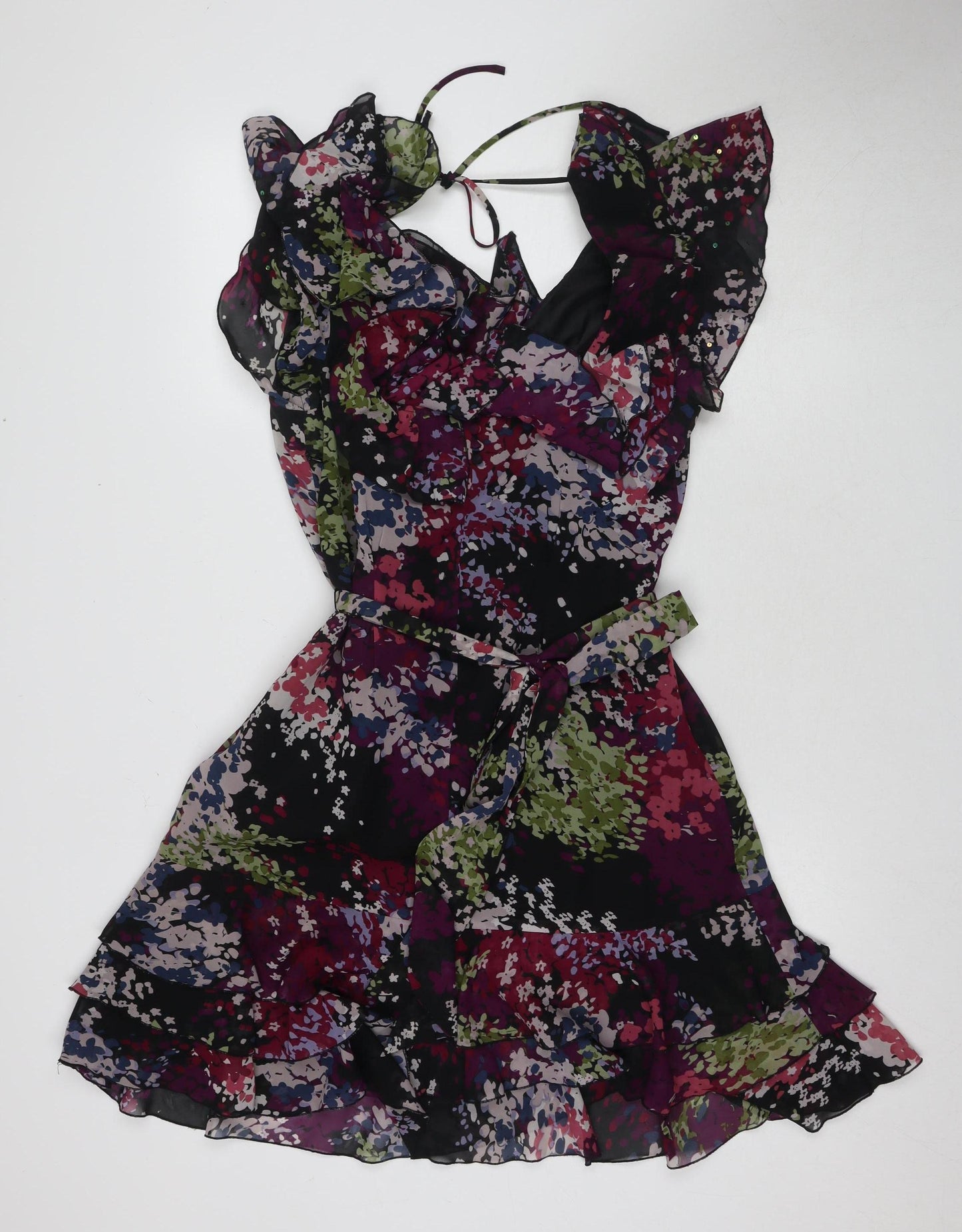Debenhams Women's Floral Dress UK 12 Party Wear