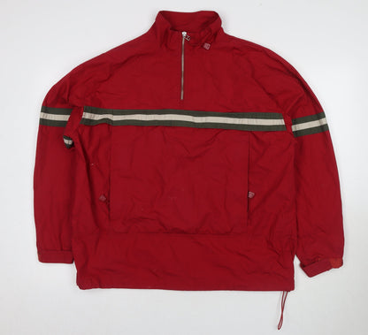 Target Women's Red Anorak Jacket Size 14 Regular Casual