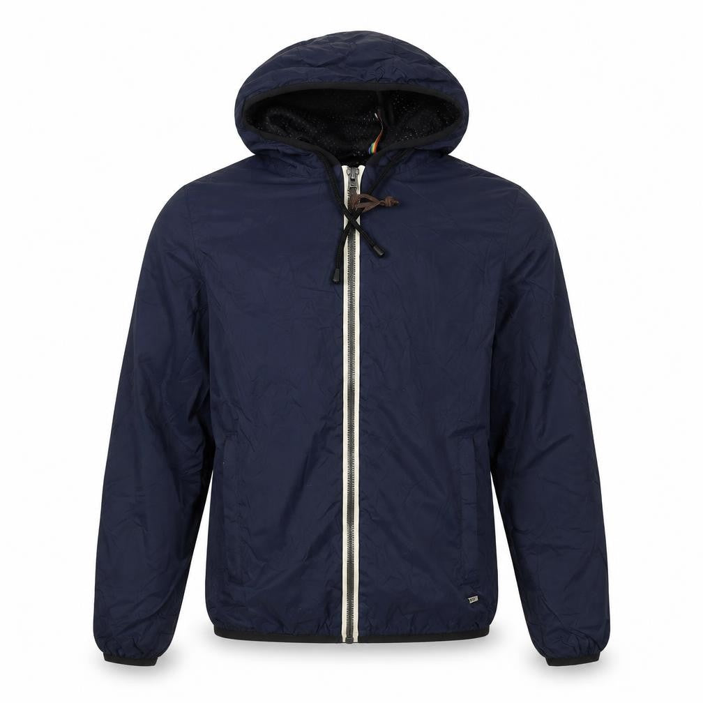 Mens UK Size S Trez Blue Windbreaker Coat