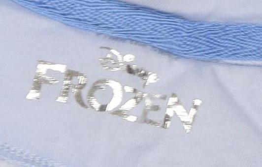 Marks and Spencer Girls Frozen Onesie Blue 2-3 Yrs Hooded