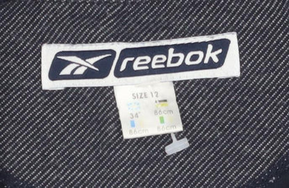 Womens UK Size 12 Reebok Black Basic T-Shirt