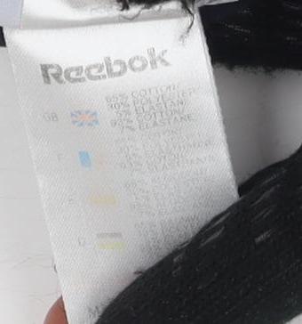 Womens UK Size 12 Reebok Black Basic T-Shirt