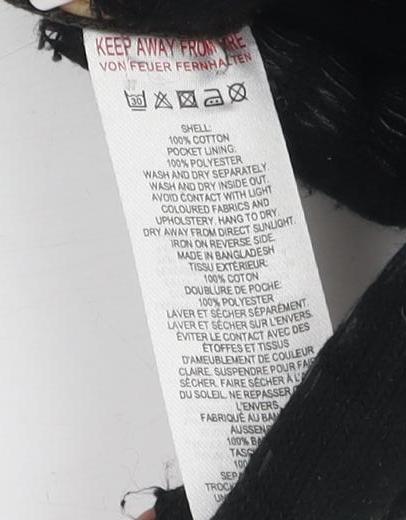 French Connection Men's Black Cargo Trousers - S