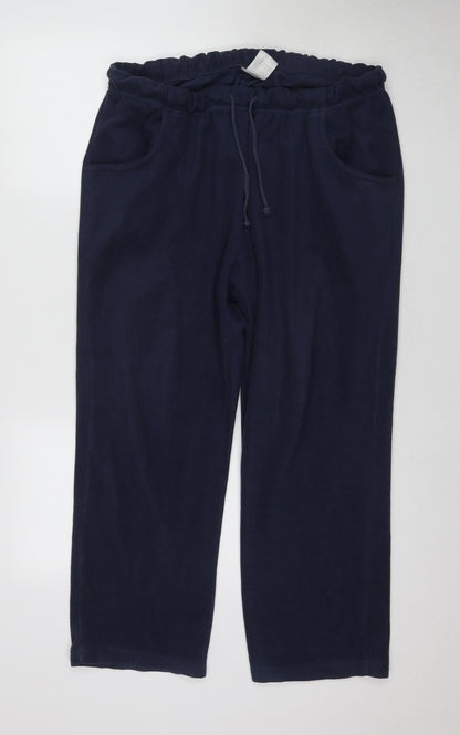 Damart Unisex Blue Relaxed Sweatpants UK 18
