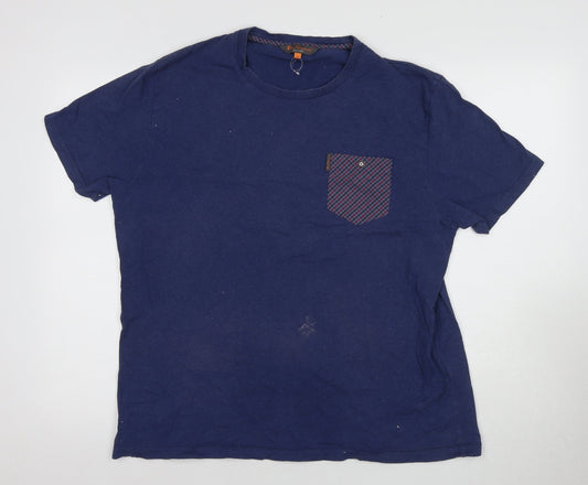 Mens UK Size XL Ben Sherman Blue  T-Shirt