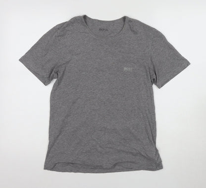 Mens UK Size S Boss Grey  T-Shirt