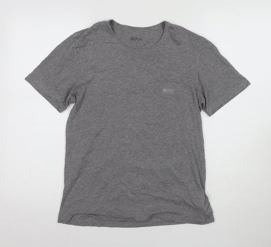 Mens UK Size S Boss Grey  T-Shirt