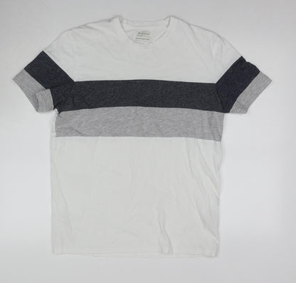 Tom Tailor Men's Colourblock T-Shirt, Large