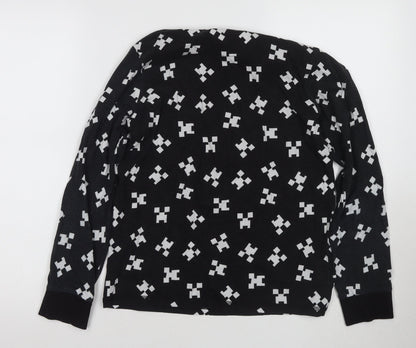 Minecraft Boys Black Long Sleeve T-Shirt 13-14 Years