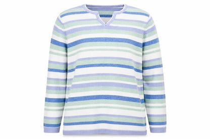 Womens UK Size L Isle Multicoloured Pullover Jumper