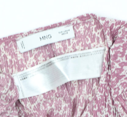 Womens UK Size M MNG Multicoloured Wrap Blouse