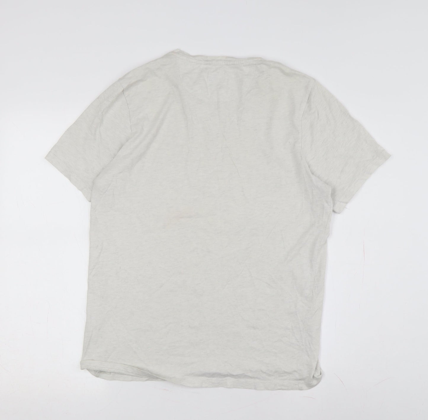 Mens UK Size M Farah Beige  T-Shirt
