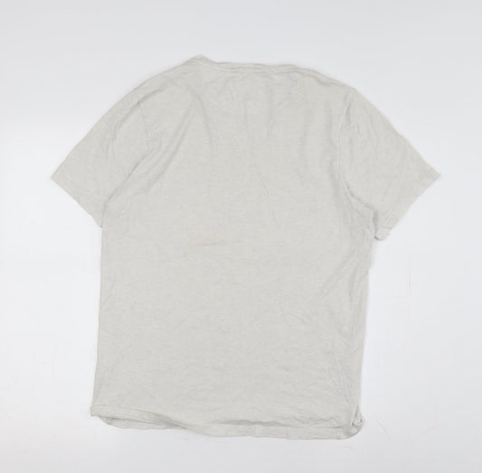 Mens UK Size M Farah Beige  T-Shirt