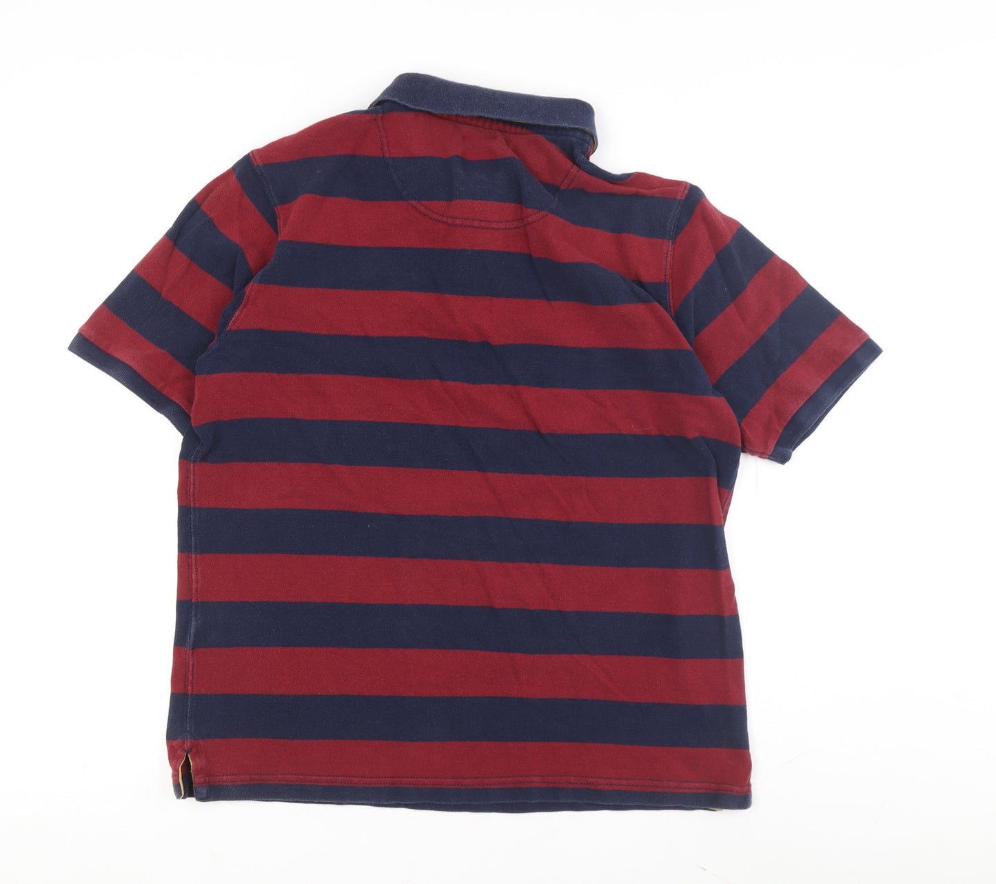 Joules Men's Multicoloured Striped Polo Shirt - Size S, Classic