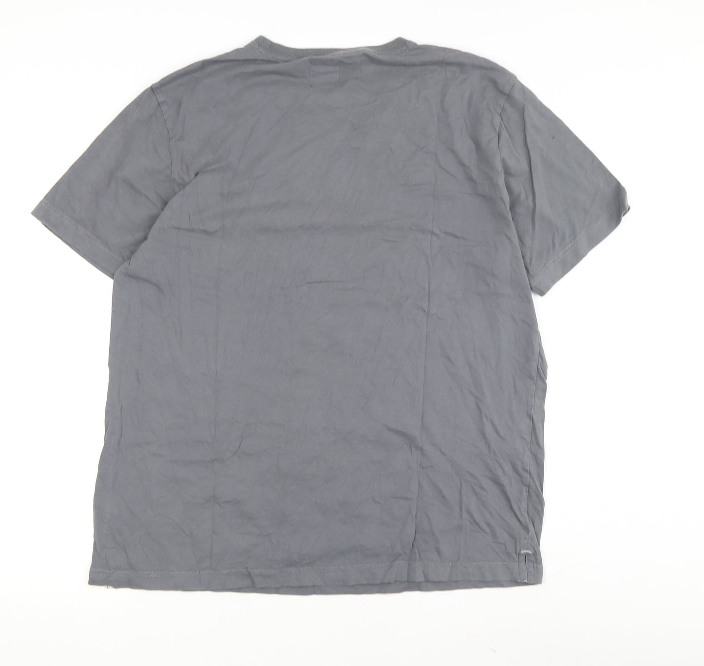 Mens UK Size 2XL Crew Clothing Co. Grey  T-Shirt