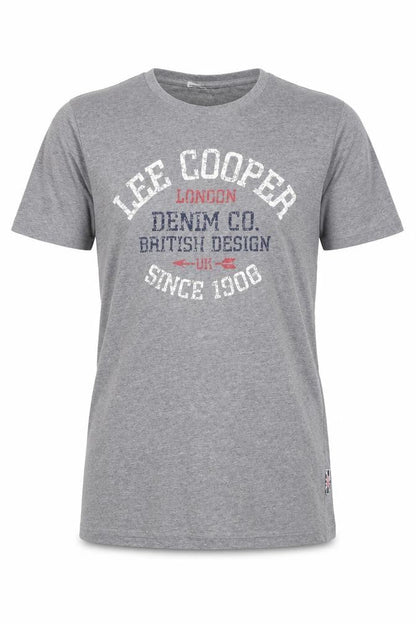 Mens UK Size S Lee Cooper Grey  T-Shirt
