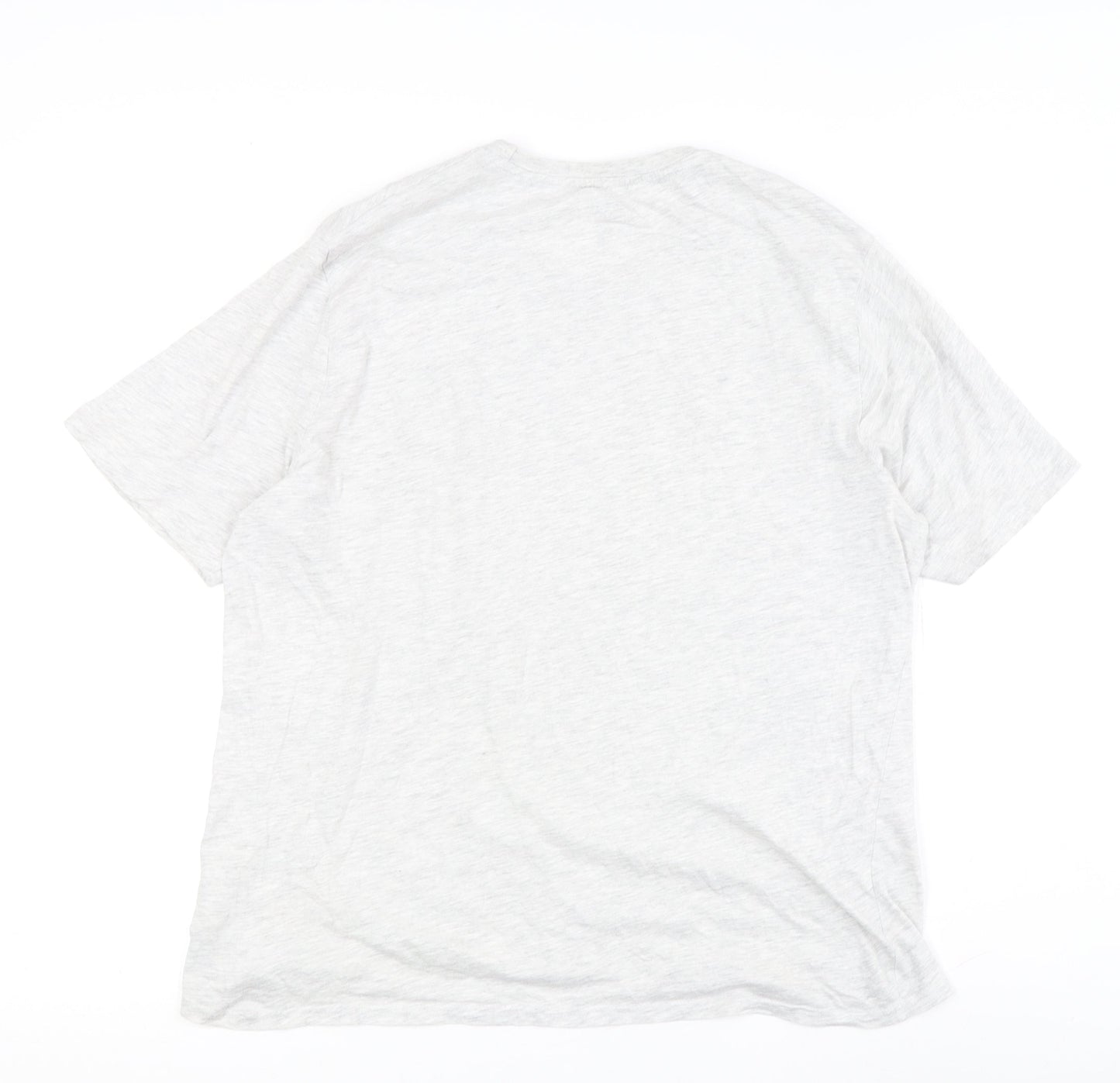 Marvel Men's Grey Graphic Print T-Shirt, Size L