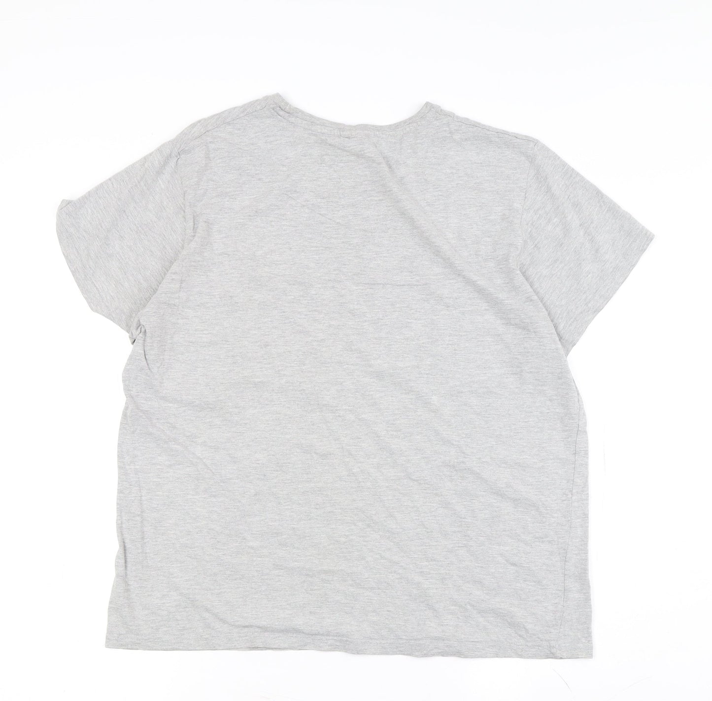 Marvel Men’s Grey Graphic Print T-Shirt Large