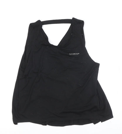 Womens UK Size 12 LA Gear Black  Tank