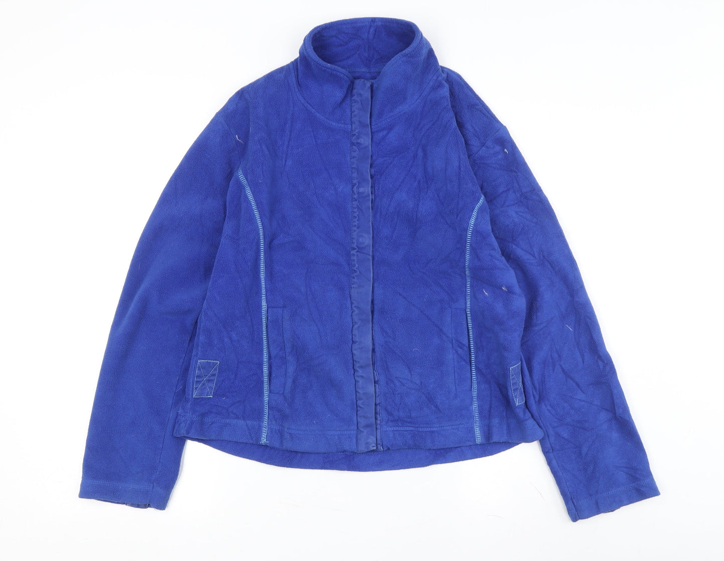Kadence Blue Fleece Women's Jacket M Winter Casual