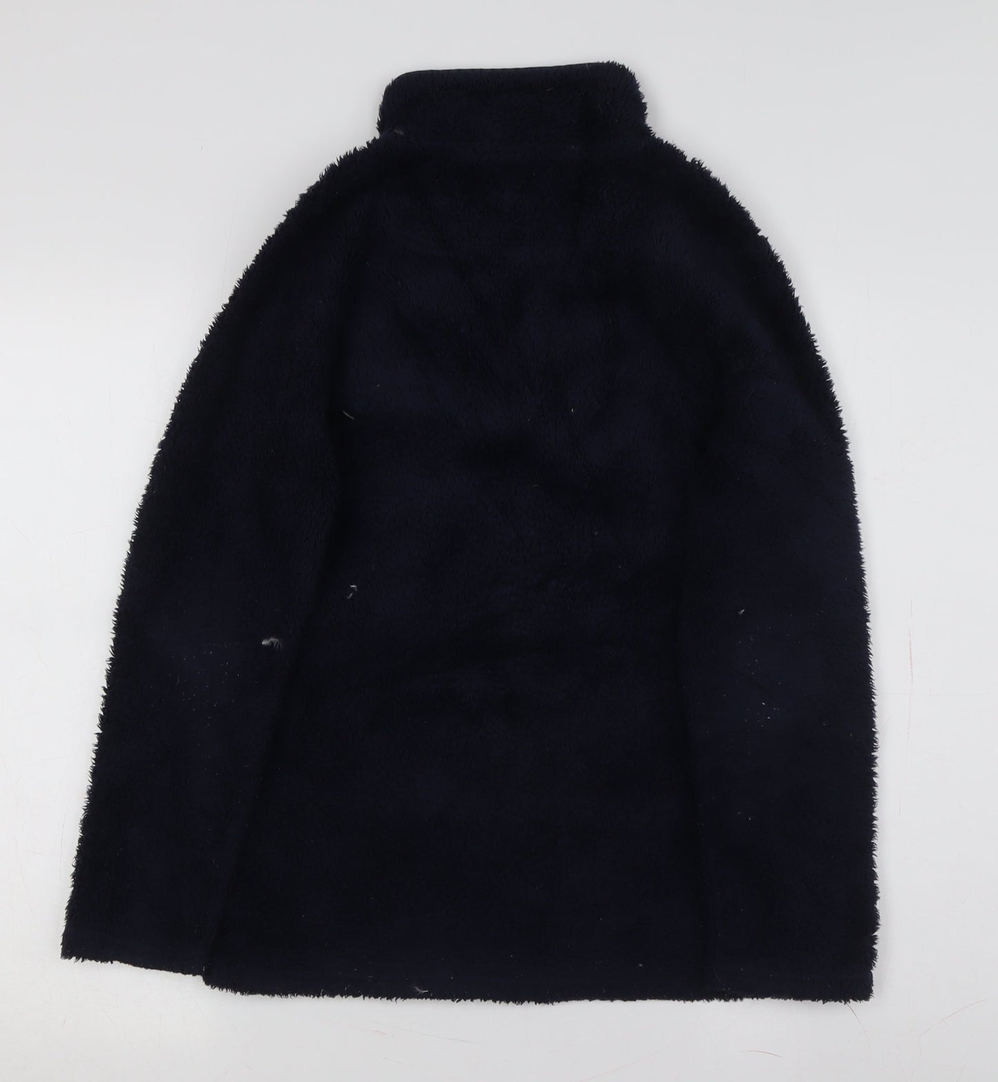 Joules Boys Black Fleece Sweatshirt, Size 158 - Cozy Winter Essential