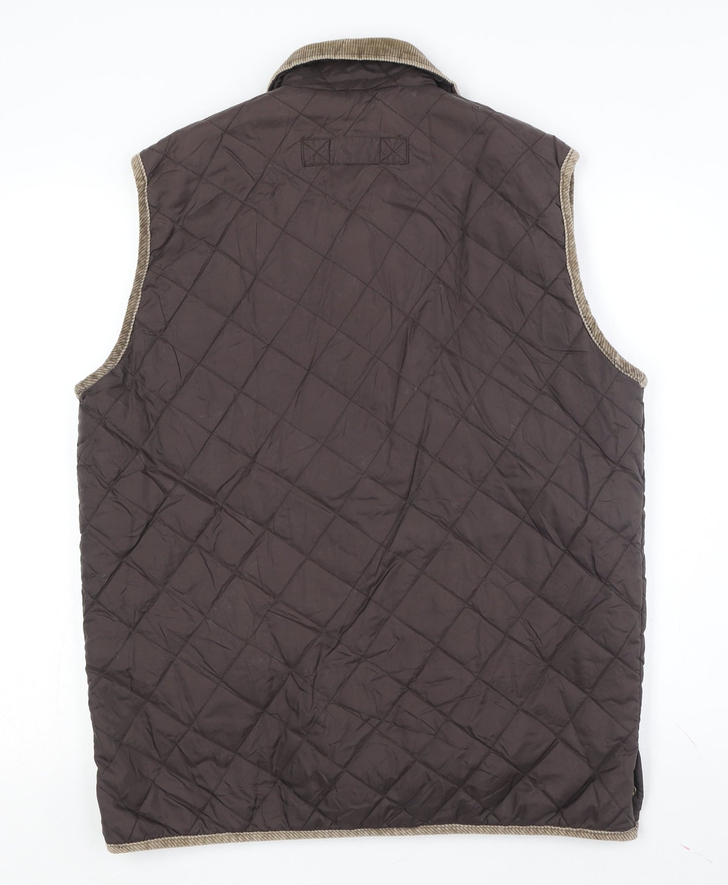 Activewear Women's Brown Quilted Waistcoat Size 10