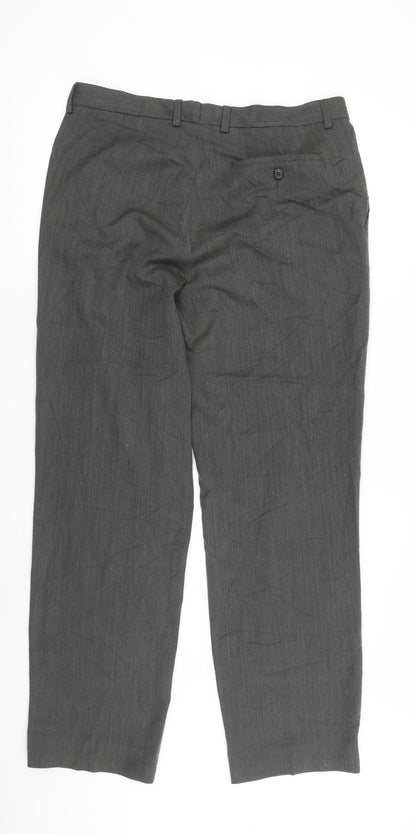 Marks and Spencer Men's Grey Dress Pants 34