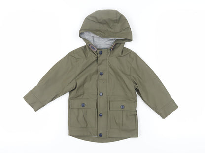 Urban Rascals Green Unisex Toddler Rain Coat 18-24 Months