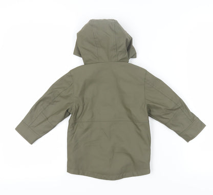 Urban Rascals Green Unisex Toddler Rain Coat 18-24 Months