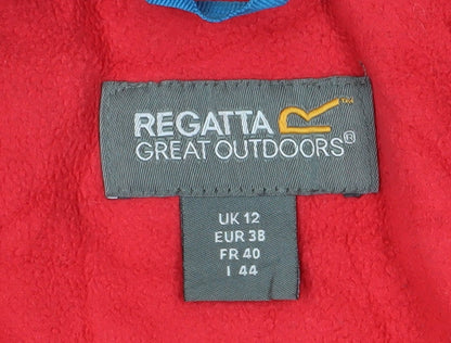 Womens UK Size 12 Regatta Red Puffer Jacket