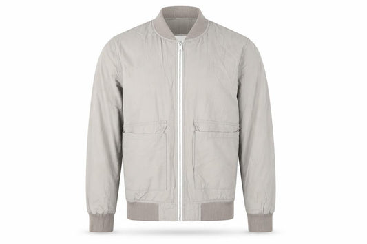 Mens UK Size S River Island Beige Bomber Jacket