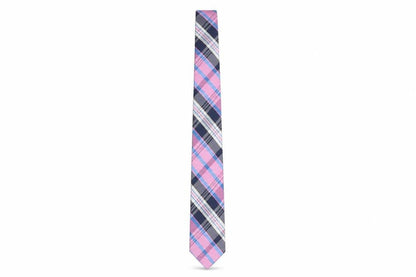 Mens Nautica Multicoloured Plaids & Checks 100% Silk Slim Tie