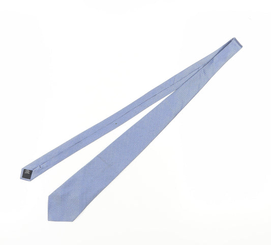 Linea Men's Blue Silk Geometric Tie