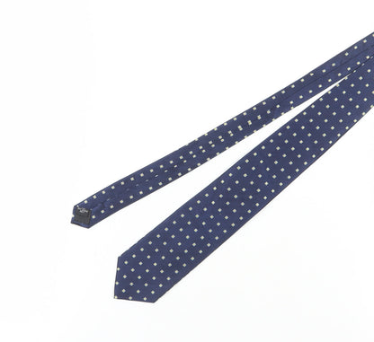 Skopes Men's Blue Geometric Silk Tie