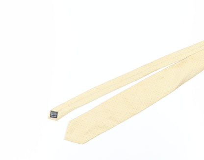 Tie Rack Men's Yellow Silk Geometric Tie