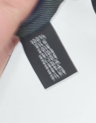 William Hunt Men’s Blue Houndstooth Silk Designer Tie