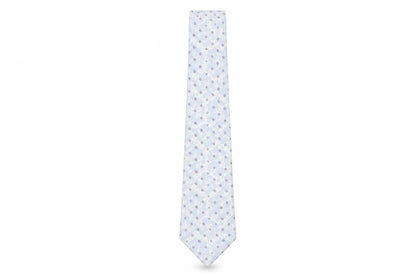 Mens Marks and Spencer Multicoloured Floral 100% Silk Designer Tie